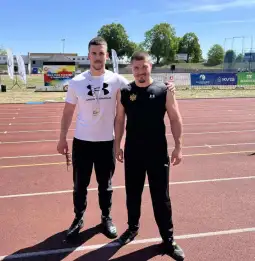 Veljko Nedeljković i Miloš Spaić; Foto: POK