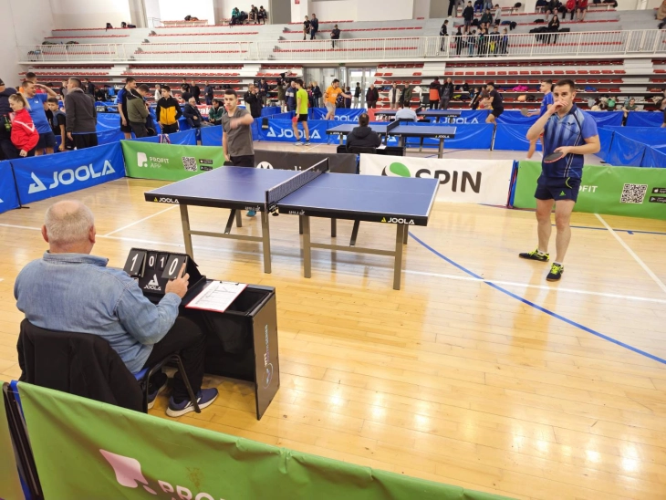 Više stotina stonotenisera iz regiona na Podgorica openu