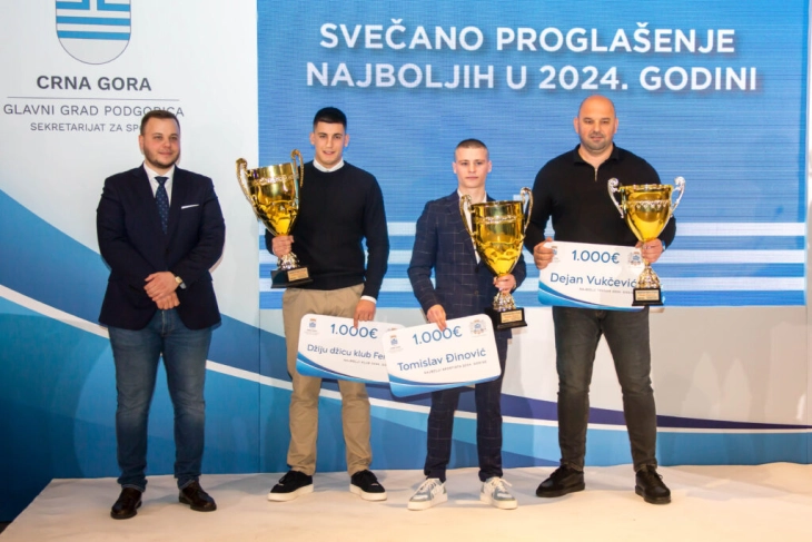 Đinović sportista Podgorice