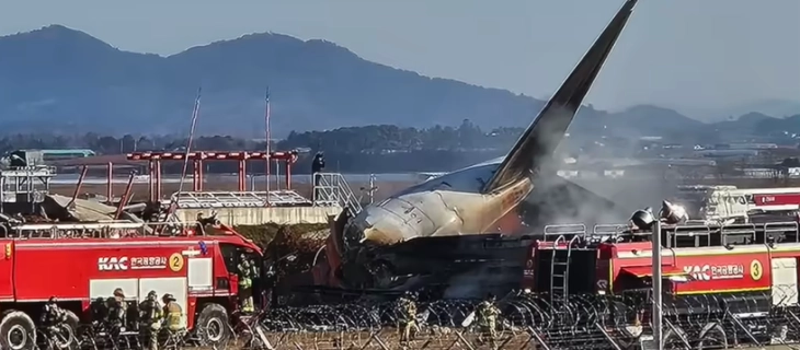 U avionskoj nesreći u Južnoj Koreji 179 poginulih