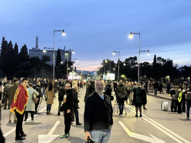 Studenti blokirali most Blaža Jovanovića