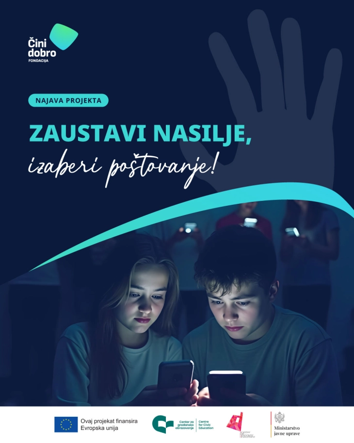 Počinje projekat Zaustavi nasilje, izaberi poštovanje