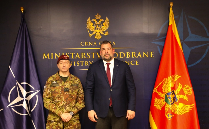 Krapović: Nastavićemo da doprinosimo NATO misiji na Kosovu