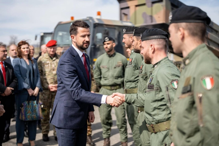 Milatović posjetio crnogorske vojnike u Bugarskoj
