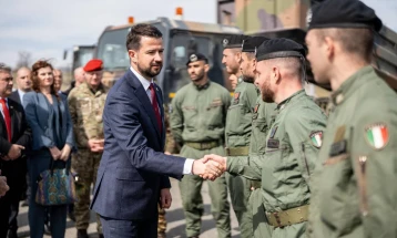 Milatović posjetio crnogorske vojnike u Bugarskoj