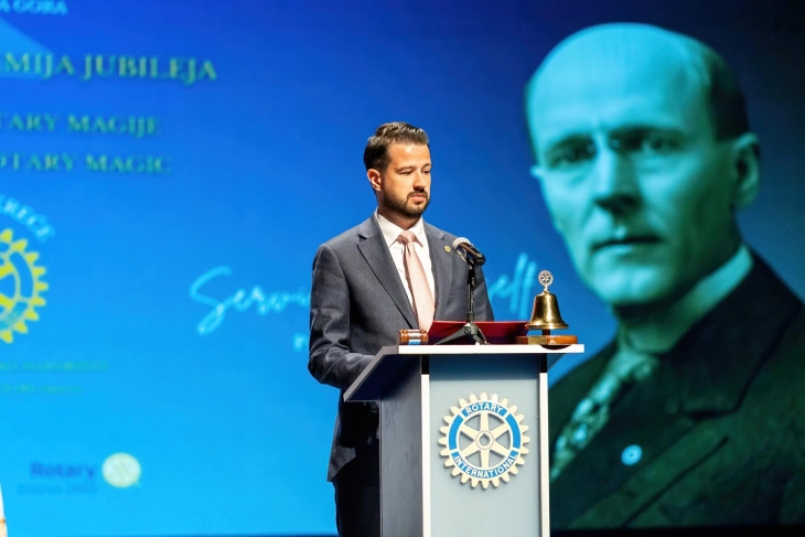 Milatović: Crnogorski Rotarijanci moćan spoj humanosti i liderstva