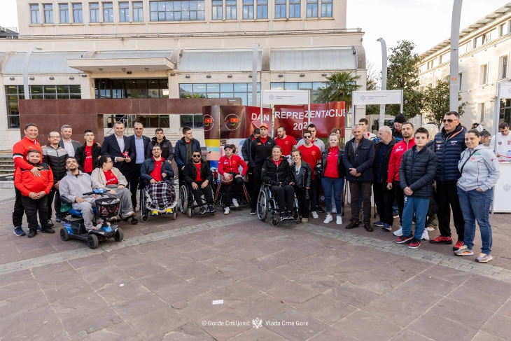 Šćekić: Dan reprezentacija sportska svetkovina