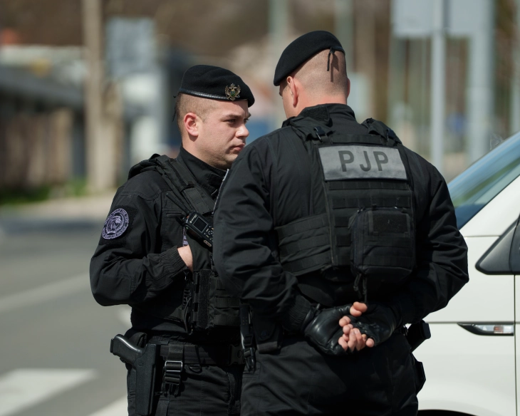 Posebna jedinica policije u pojačanom sastavu na Cetinju