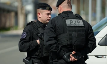 Posebna jedinica policije u pojačanom sastavu na Cetinju