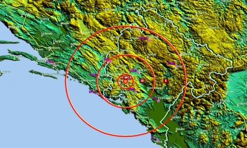 Slabiji zemljotres kod Grahova