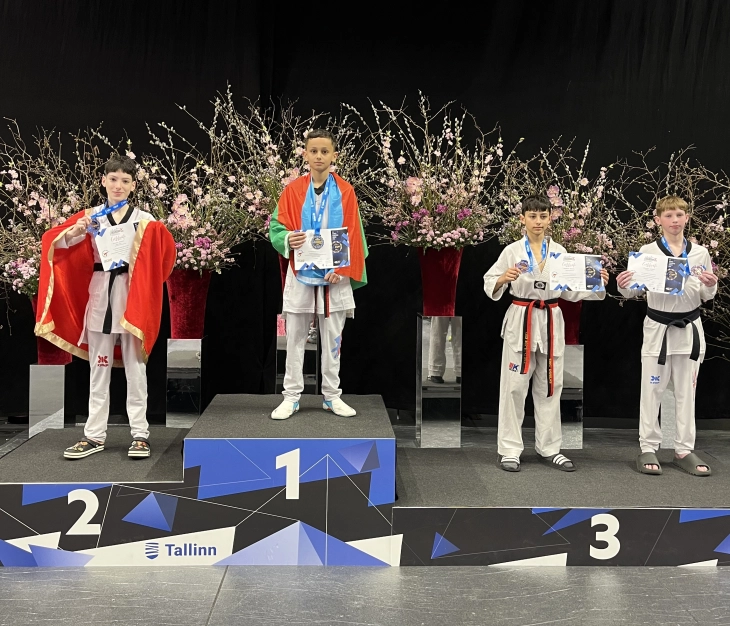 Crnogorskim tekvondistima četiri medalje u Talinu