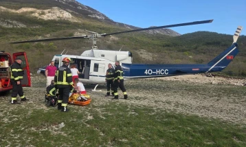Iznad Kotora spašen ruski državljanin 