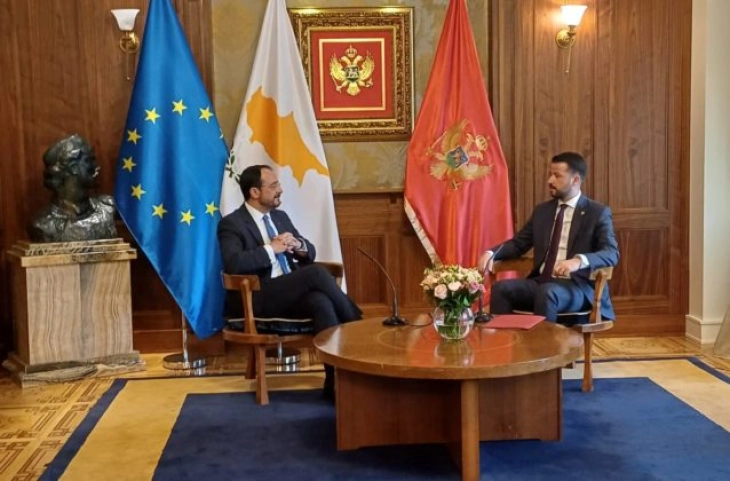 Hristodulidis: Nadam se da će Crna Gora zatvoriti sva poglavlja tokom kiparskog predsjedavanja