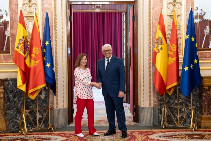 Podrška Španije evropskom putu Crne Gore