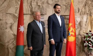 Kralj Jordana u prvoj posjeti Crnoj Gori