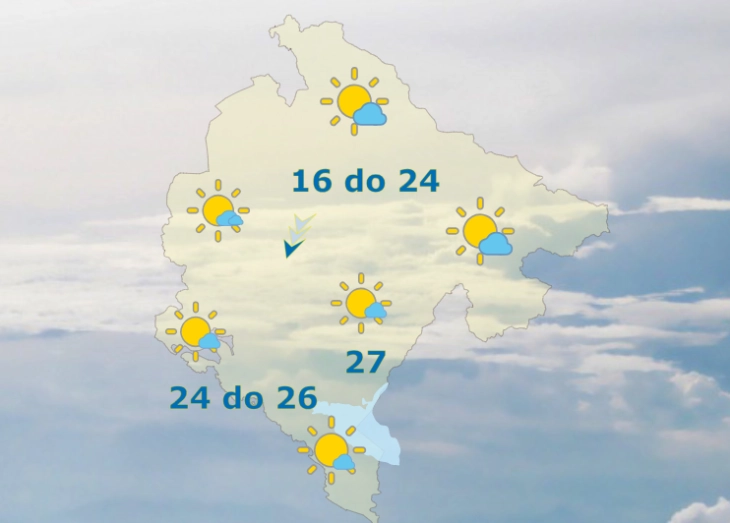 Sjutra pretežno sunčano i toplo