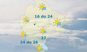 Sjutra pretežno sunčano i toplo