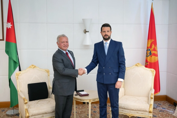 Crna Gora i Jordan spremni za jačanje saradnje