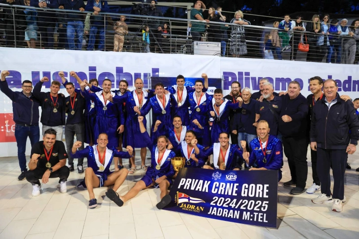 Jadran novi šampion Crne Gore