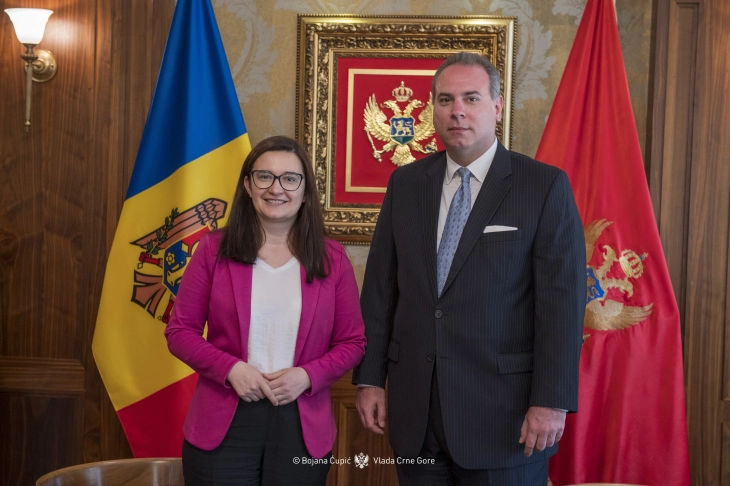 Crna Gora i Moldavija jačaju partnerstvo na putu ka EU