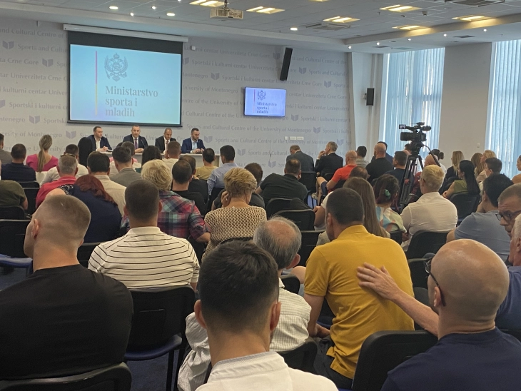 Šćekić: Cilj unaprijediti postojeći Zakon o sportu