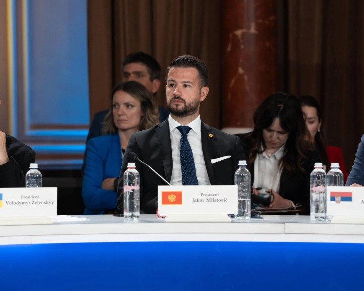 Milatović: Podrška trajnom, održivom i pravednom miru u Ukrajini