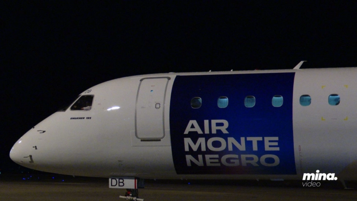 Embraer stigao na podgorički aerodrom