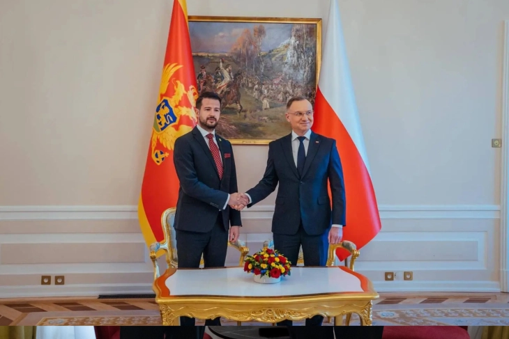Duda u zvaničnoj posjeti Crnoj Gori