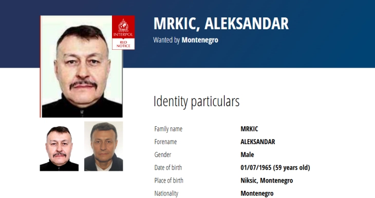 Raspisana međunarodna potjernica za Aleksandrom Mrkićem