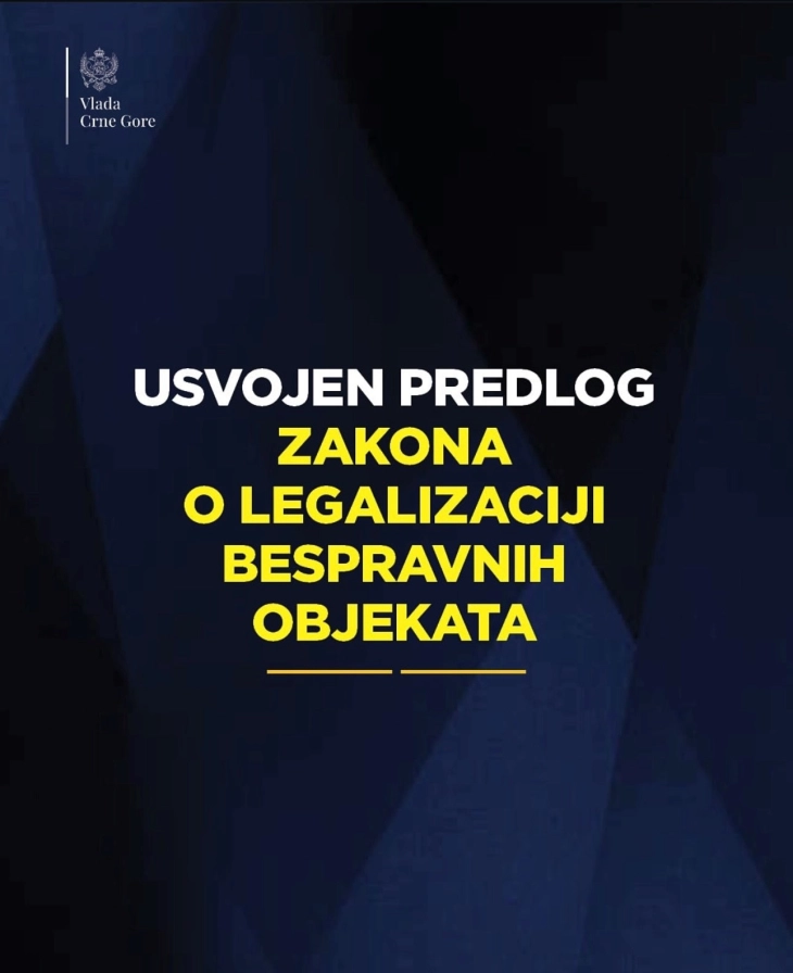 Građanima će biti pružena šansa da legalizuju svoje bespravne objekte