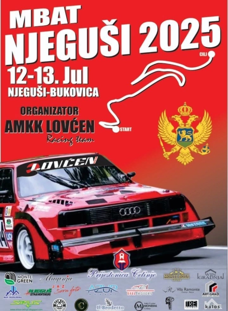 Za vikend auto trka na Njegušima