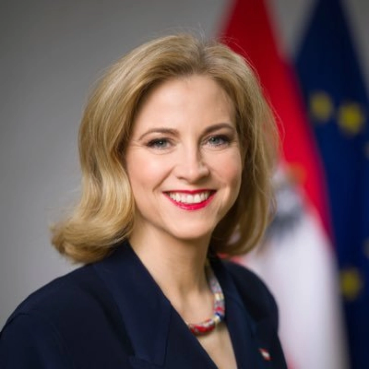 Šefica austrijske diplomatije sjutra u Crnoj Gori
