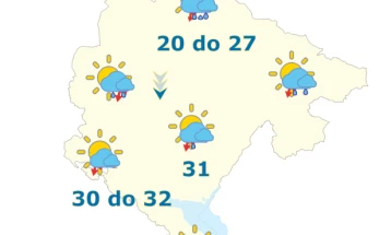 Vremenska prognoza: Danas nestabilno, moguće vremenske nepogode