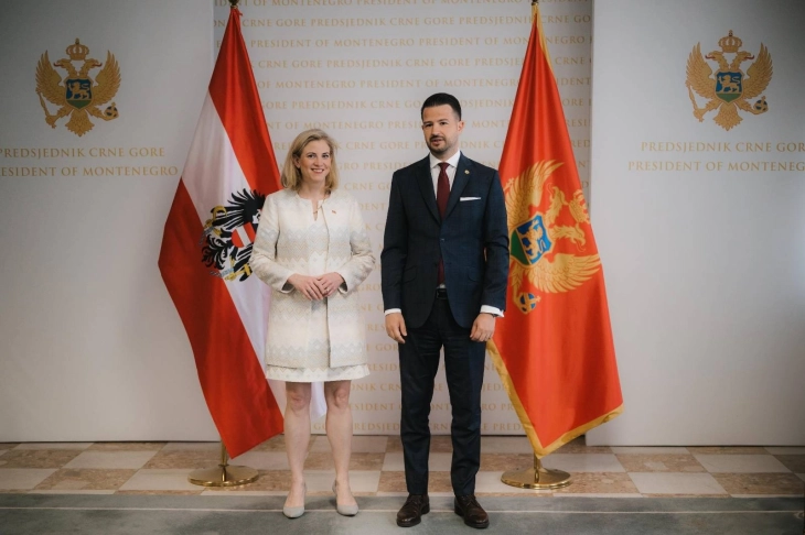 Milatović: Značajna podrška Austrije na evropskom putu