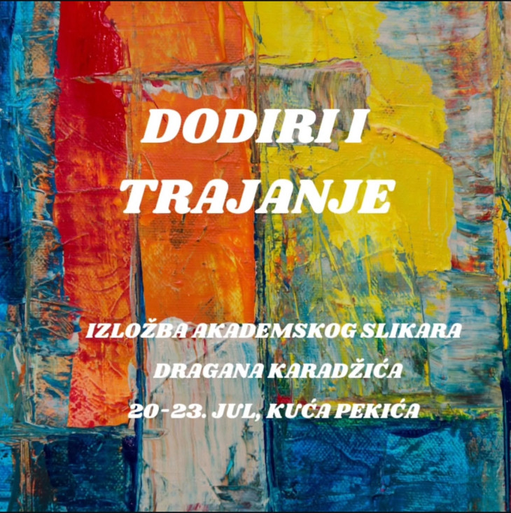 U Kući Pekića izložba radova Dragana Karadžića