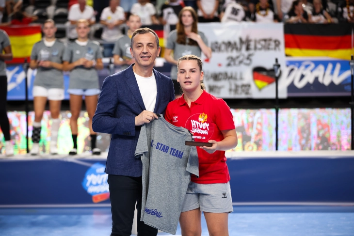 Natalija Lekić MVP prvenstva Evrope u Podgorici 