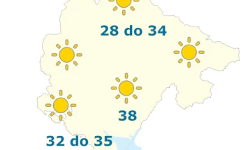 Vremenska prognoza: Danas do 38 stepeni
