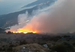 Požar na Lovćenu, očekuje se pomoć aviona