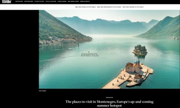 Montenegro attracts attention of influential UK media 
