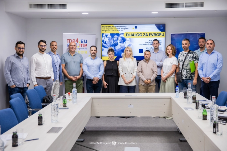 Za projekte 13 NVO preko 100 hiljada EUR podrške
