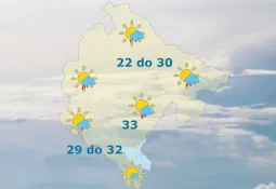 Sjutra osjetan pad temperature, mjestimično kiša