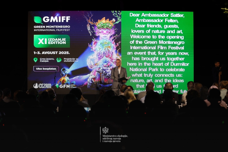 Ćulafić: Green Montenegro International Film Festival zaslužuje nacionalni status