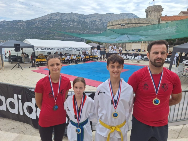 Besi četiri medalje na Korčuli