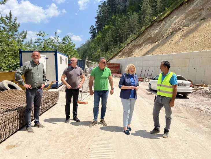 Sokolovina landslide rehabilitation completed