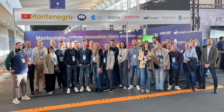 Montenegrin companies share a booth at ISE Barcelona 