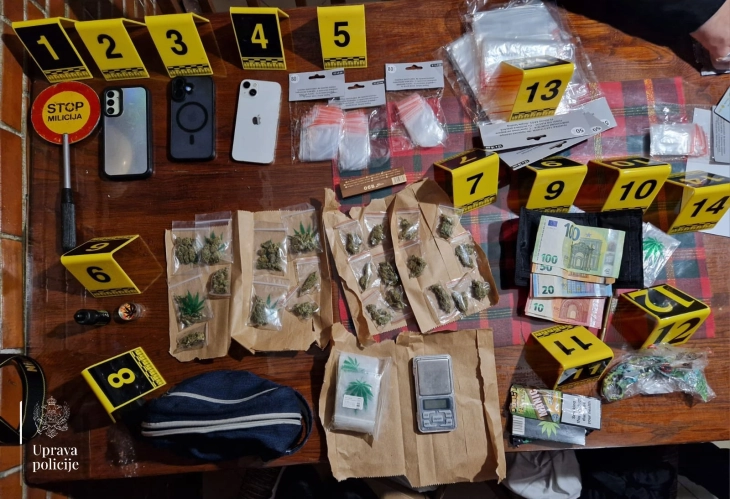Uhapšen Podgoričanin kod kojeg je pronađena marihuana