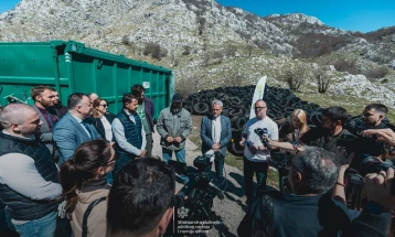 Ćulafić: Akcija uklanjanja guma poruka da otpadu nije mjesto u prirodi