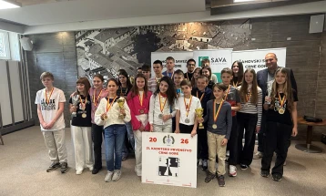 Za medalje borilo se 140 šahista