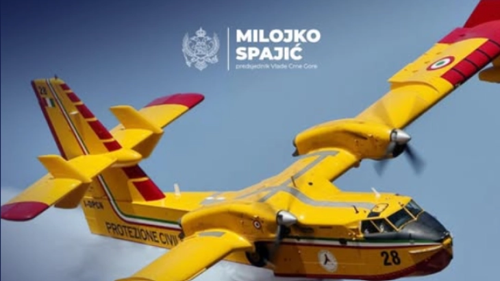 Spajić: Vlada obezbijedila dodatni protivpožarni avion za predstojeću požarnu sezonu