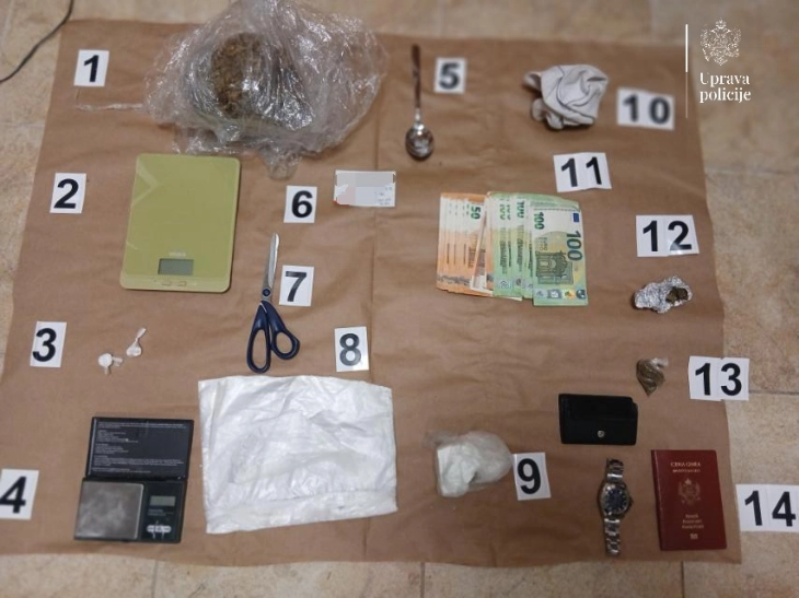Pretresi na jugu, oduzet pištolj, droga, vozila i preko osam hiljada EUR